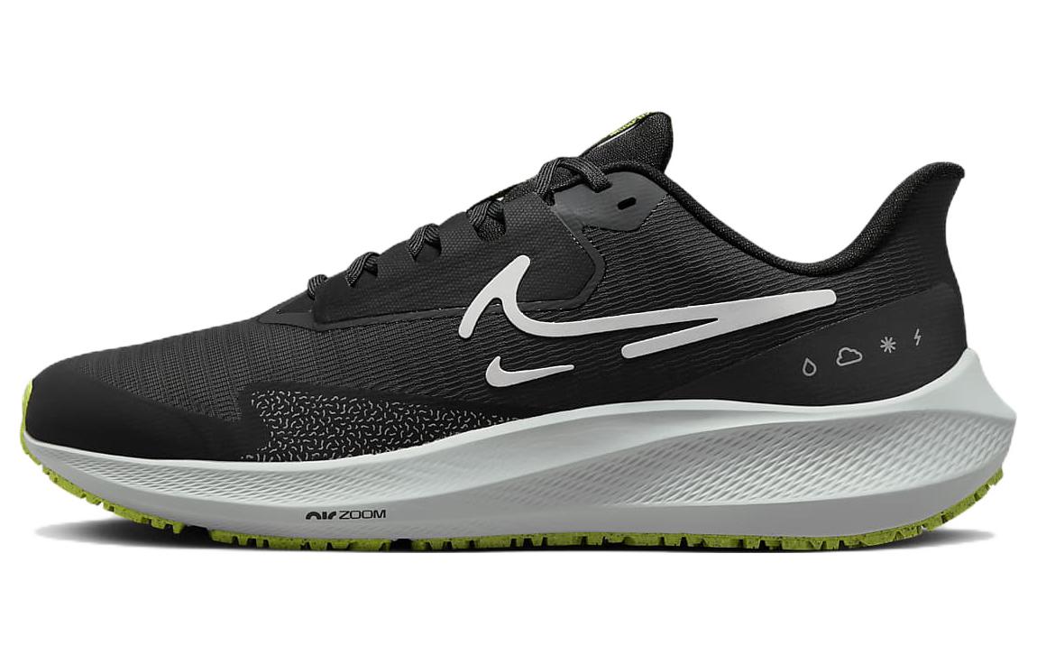 Nike Air Zoom Pegasus 39 round head mesh fabric anti-slip wear-resistant waterproof and breathable Low top Casual training running shoes Men's black