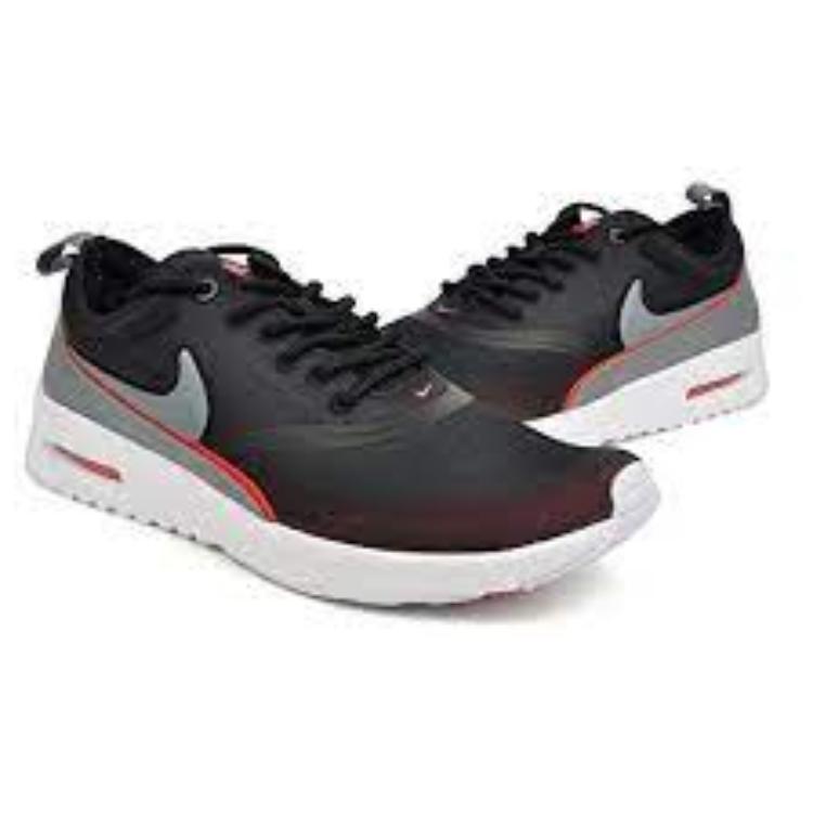 Nike Air Max Thea Ultra Black Cool Grey Bright Crimson Women’s