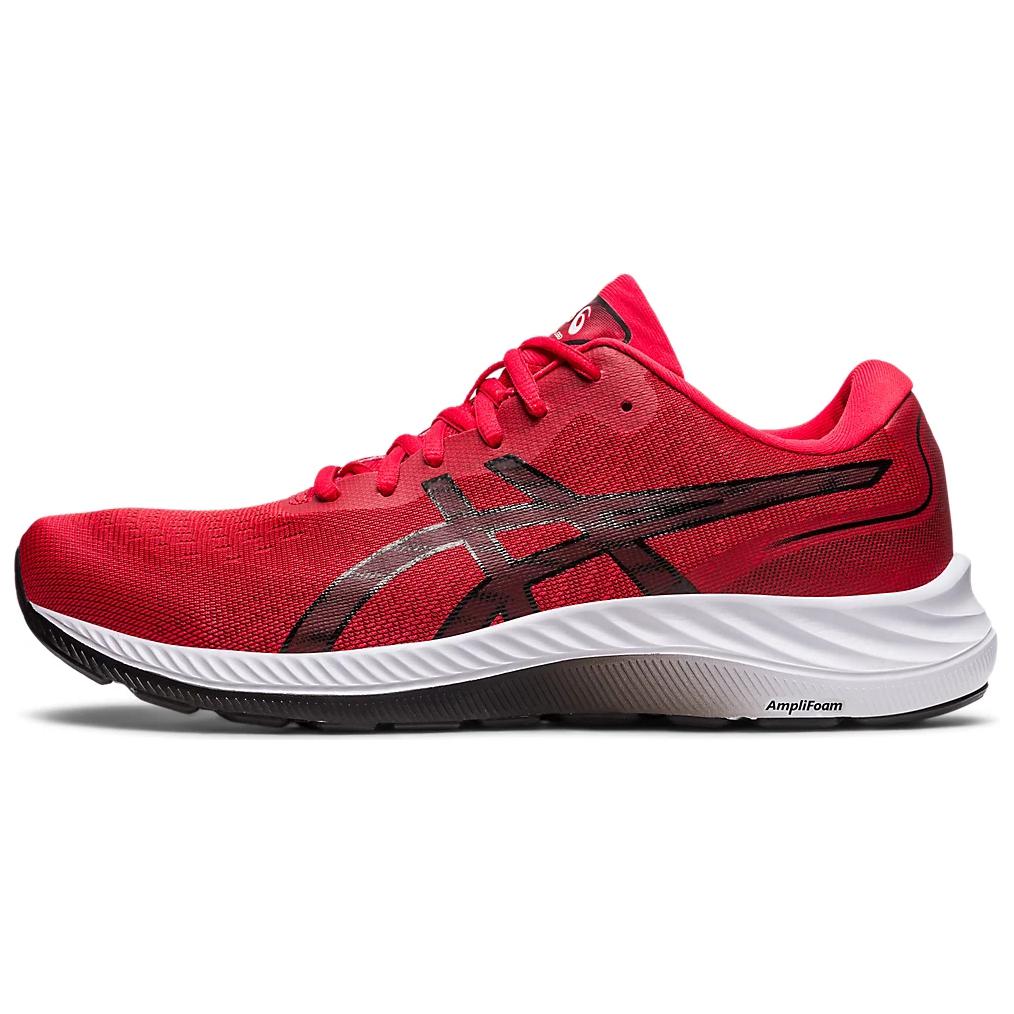 Asics Gel Excite 9 Soft And Comfortable Abrasion Resistant Low top Running Shoes Men's Red