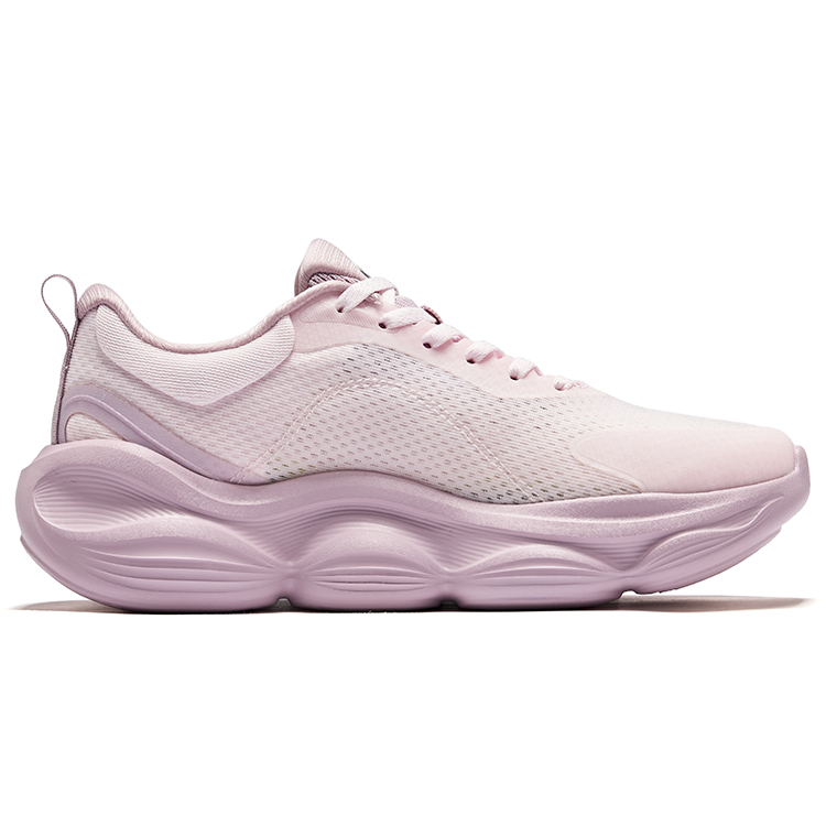Erke Cushioning Rebound Low top Training City Commuting Running Shoes Women’s Fresh Pink Lotus