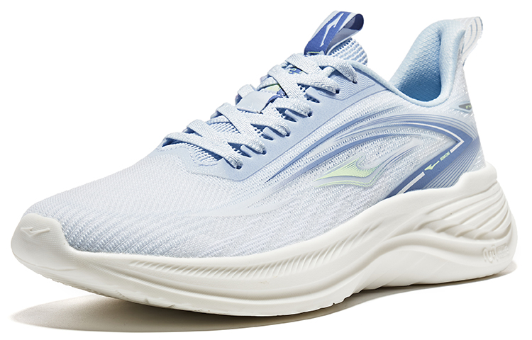Erke Running Shoes Men’s Light Blue White