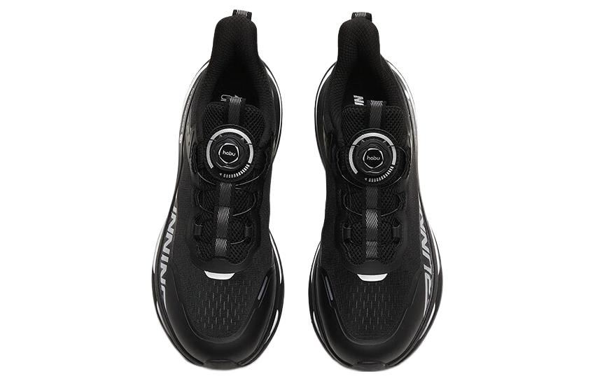 Anta Dust Free Slip Resistant Abrasion Resistant Low top Running Shoes Men’s Black