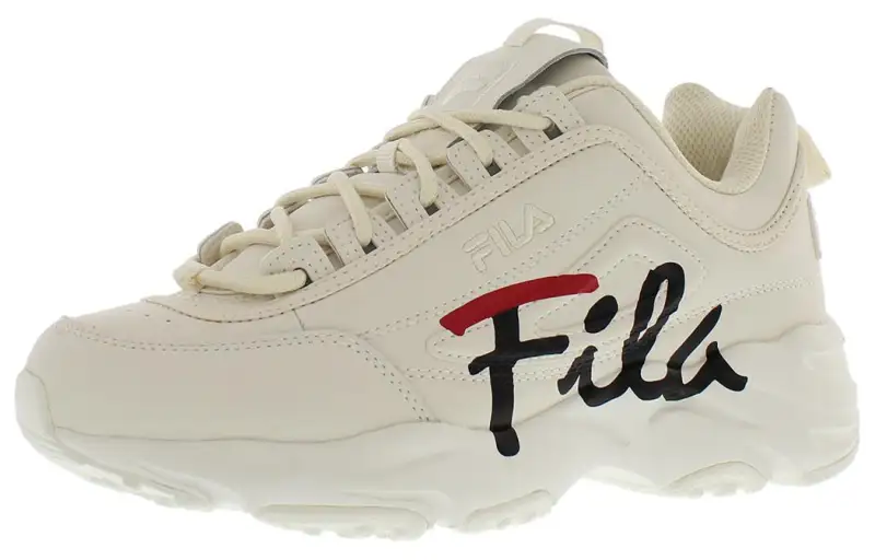 FILA Cushioning, Wear Resistant Low top Chunky Sneakers Women's Beige
