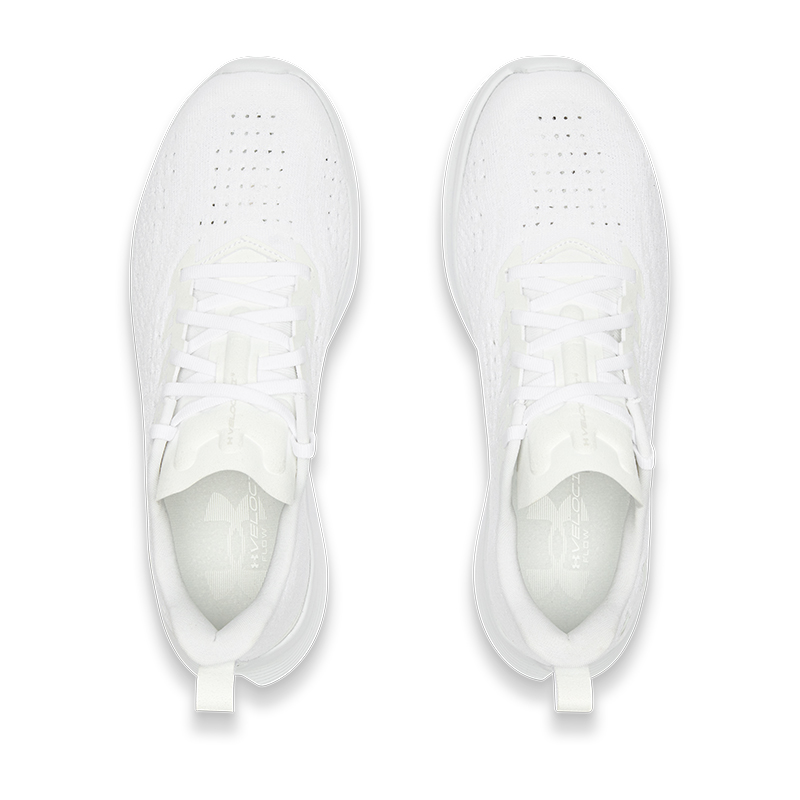 Under Armour Velociti 4 Comfortable And Lightweight Breathable Low top Running Shoes Men’s White