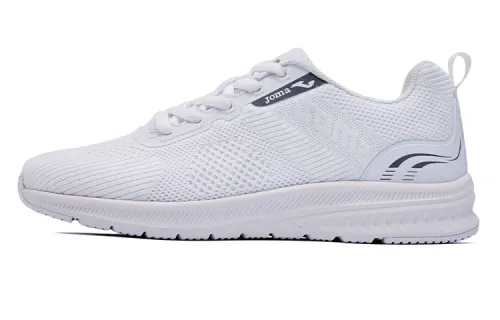 Joma Mesh Fabric Breathable, Lightweight, And Abrasion Resistant Low top Running Shoes Women's White