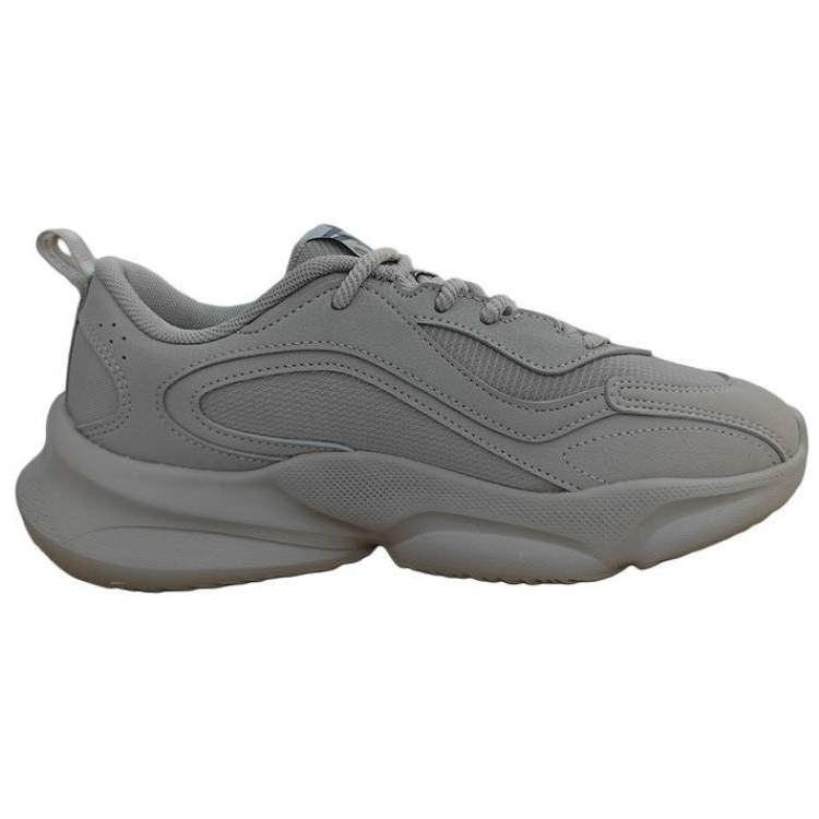 Erke Cushioning Slip Resistant Abrasion Resistant Low top Casual Running Shoes Women’s Gray