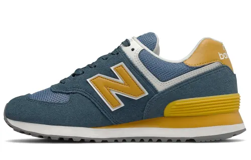 New Balance 574 Blue/Yellow Women's
