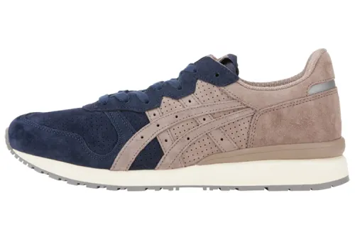 Onitsuka Tiger Ally Comfortable Abrasion Resistant Low top Running Shoes Unisex Blue Brown