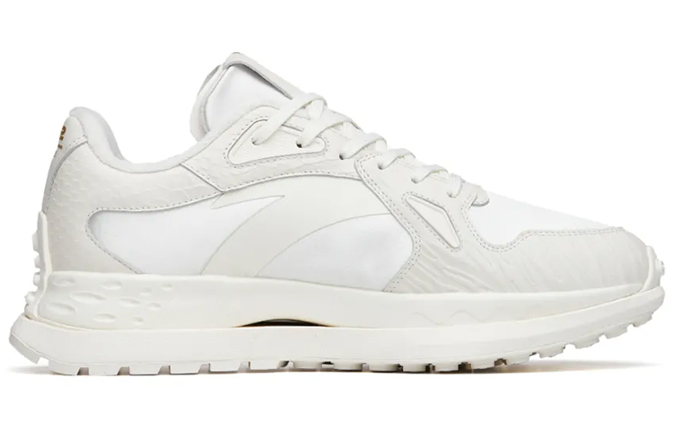 Anta Cushioning Slip Resistant Abrasion Resistant Low top Running Shoes Women’s Ivory White