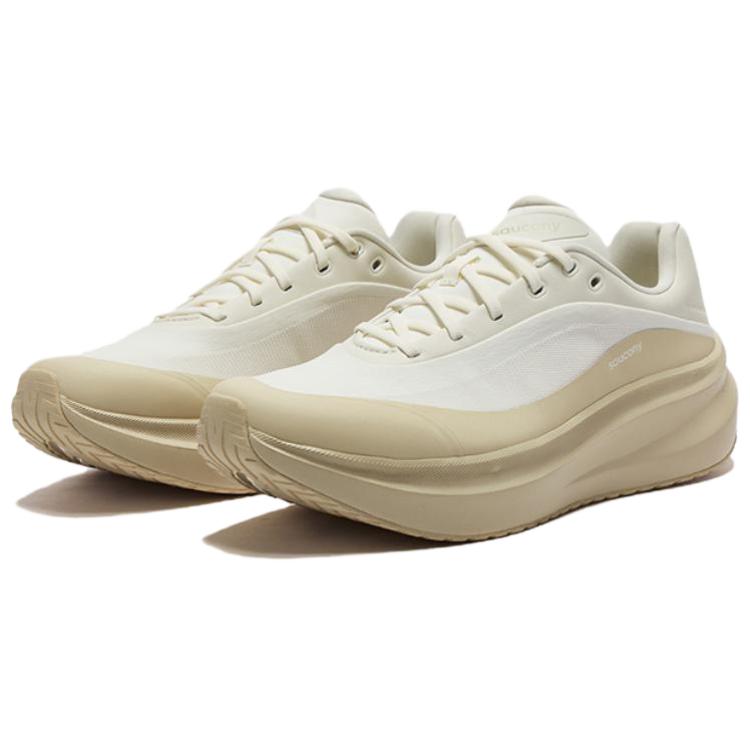 Saucony Shift Flow Lingxun 2 Running Shoes Unisex Beige Khaki