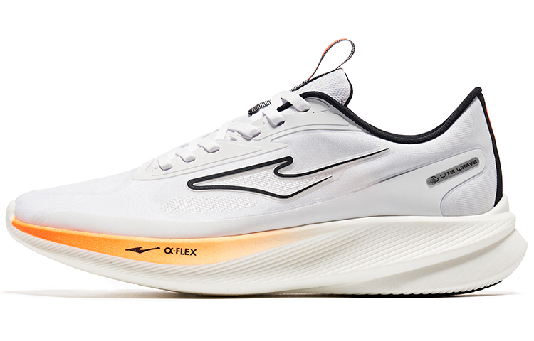 Erke Α flex 3.0 Low top Running Shoes Men’s White Orange