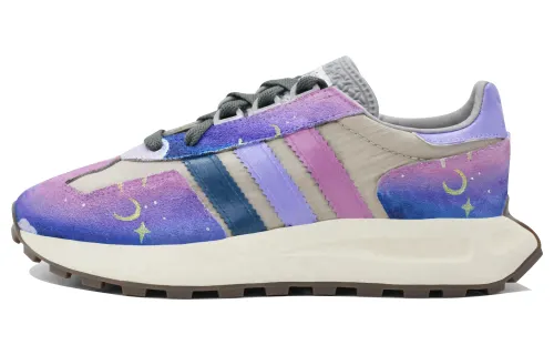 Adidas Originals RETROPY Suede Cushioning Slip Resistant Abrasion Resistant Lightweight Low top Running Shoes Unisex