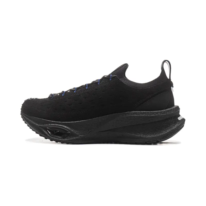 Li Ning Cushioning, Wear Resistant Low top Running Shoes Unisex Black