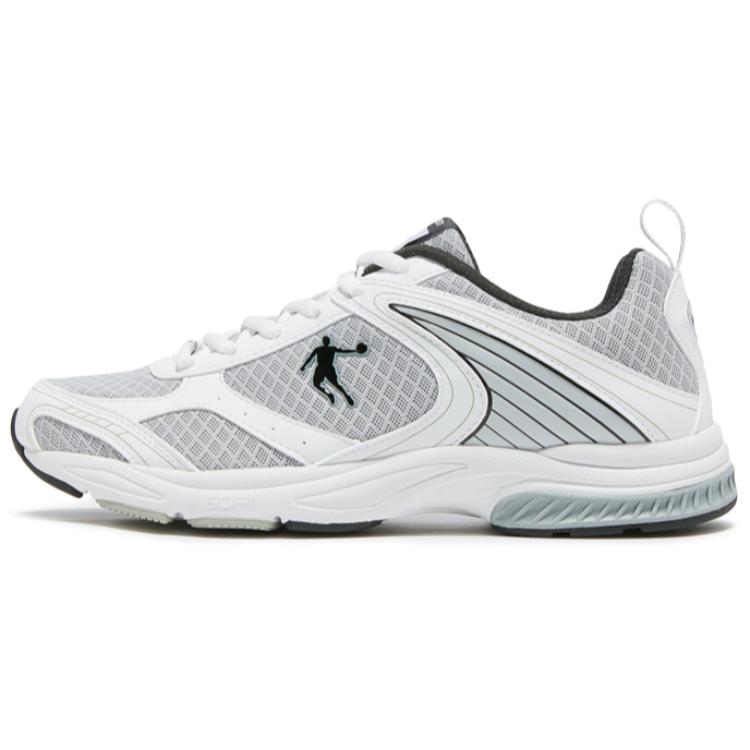 QIAODAN Abrasion Resistant Abrasion Resistant Low top Running Shoes Men’s White Black
