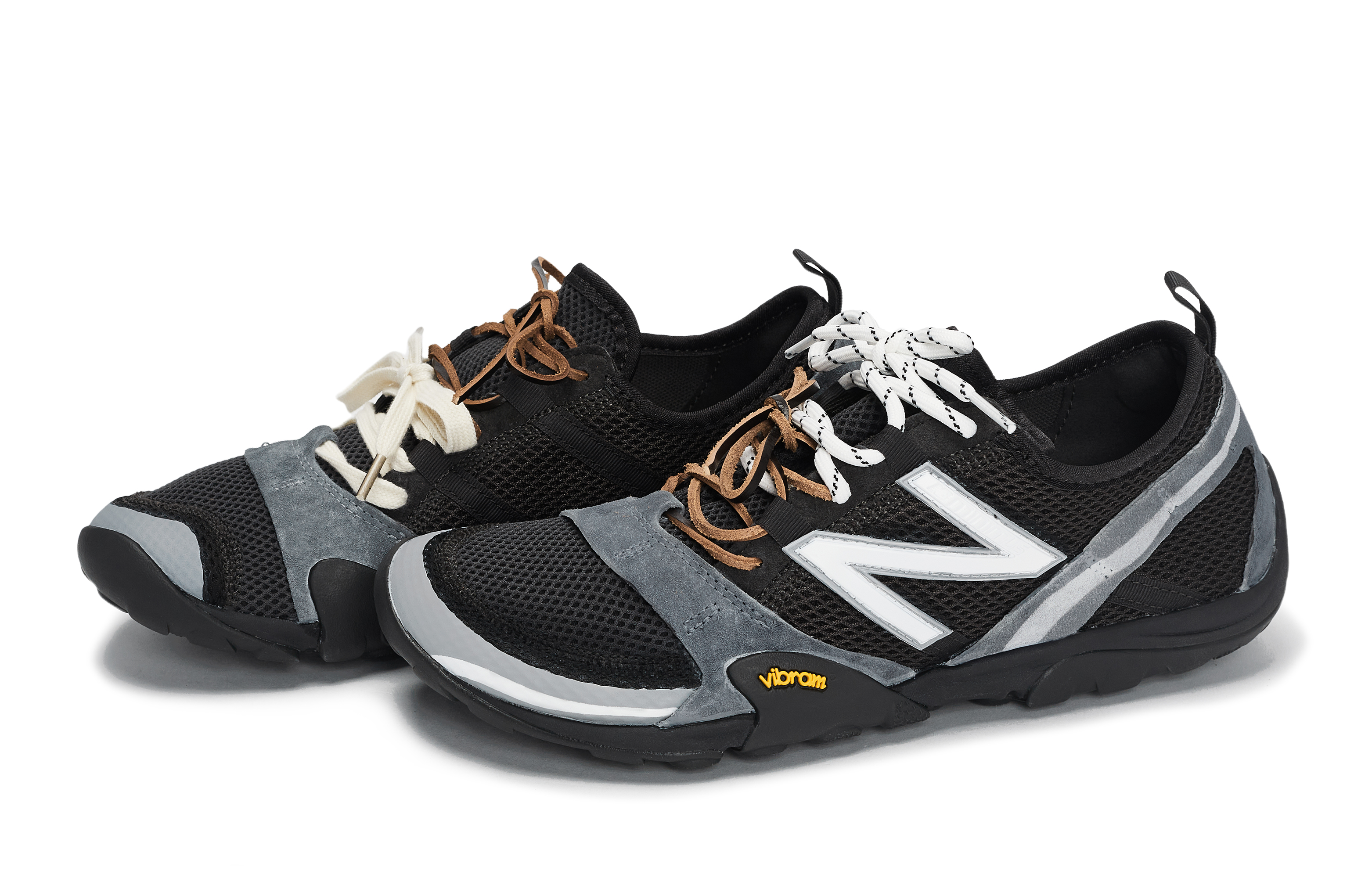 New Balance MT10 Abrasion Resistant Low top Running Shoes Men’s Black White Gray