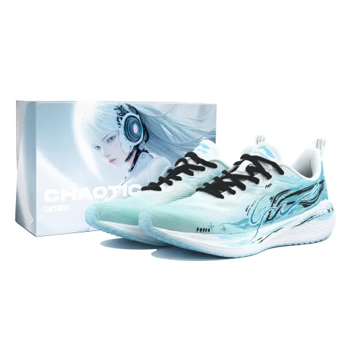 Li Ning Wuyue Cushioning Breathable Cushioning Breathable Low top Casual Running Shoes Men's Teal