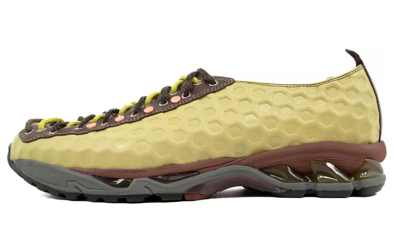 KIKO KOSTADINOV x Asics Abrasion Resistant Breathable Low top Running Shoes Men's Yellow Brown
