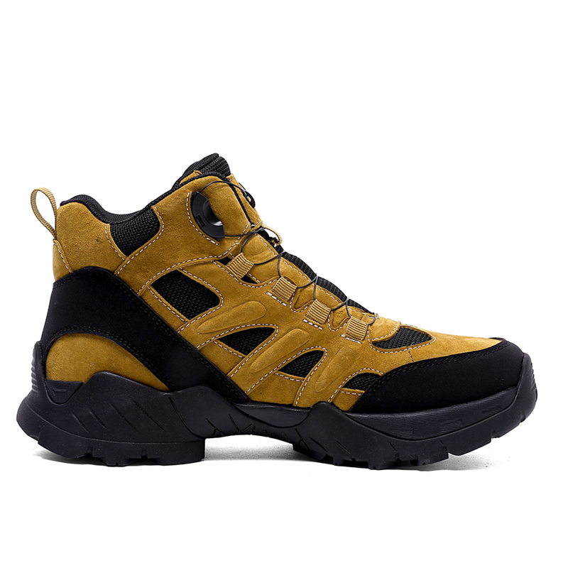 Jeep Textile, Pigskin Abrasion Resistant High top Outdoor Shoes Men’s