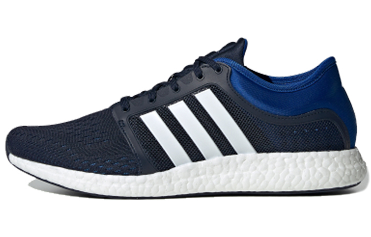 Adidas Rocket Boost Mesh Slip Resistant, Abrasion Resistant, Lightweight Low top Marathon Running Shoes Men's Navy Blue