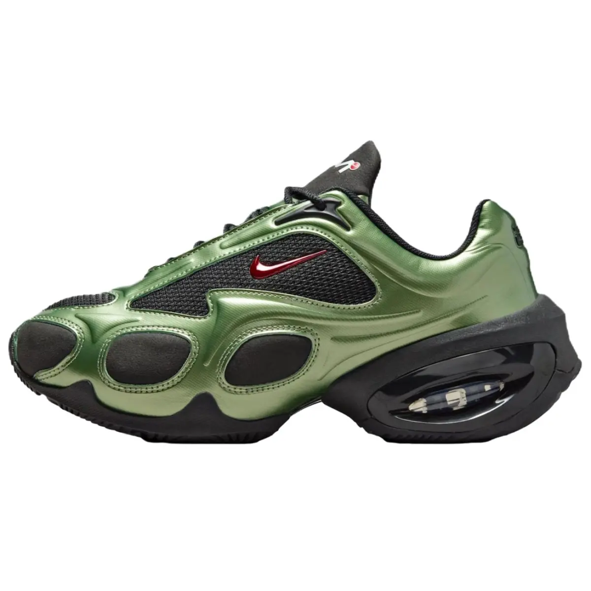 Nike Air Max Muse Abrasion Resistant Breathable Casual Shoes Women's Black Green