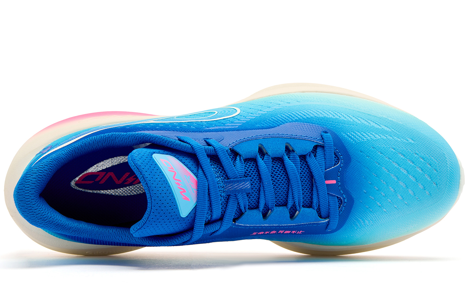 QIAODAN Strong Wind 3TR Running Shoes Men’s Low Top Blue