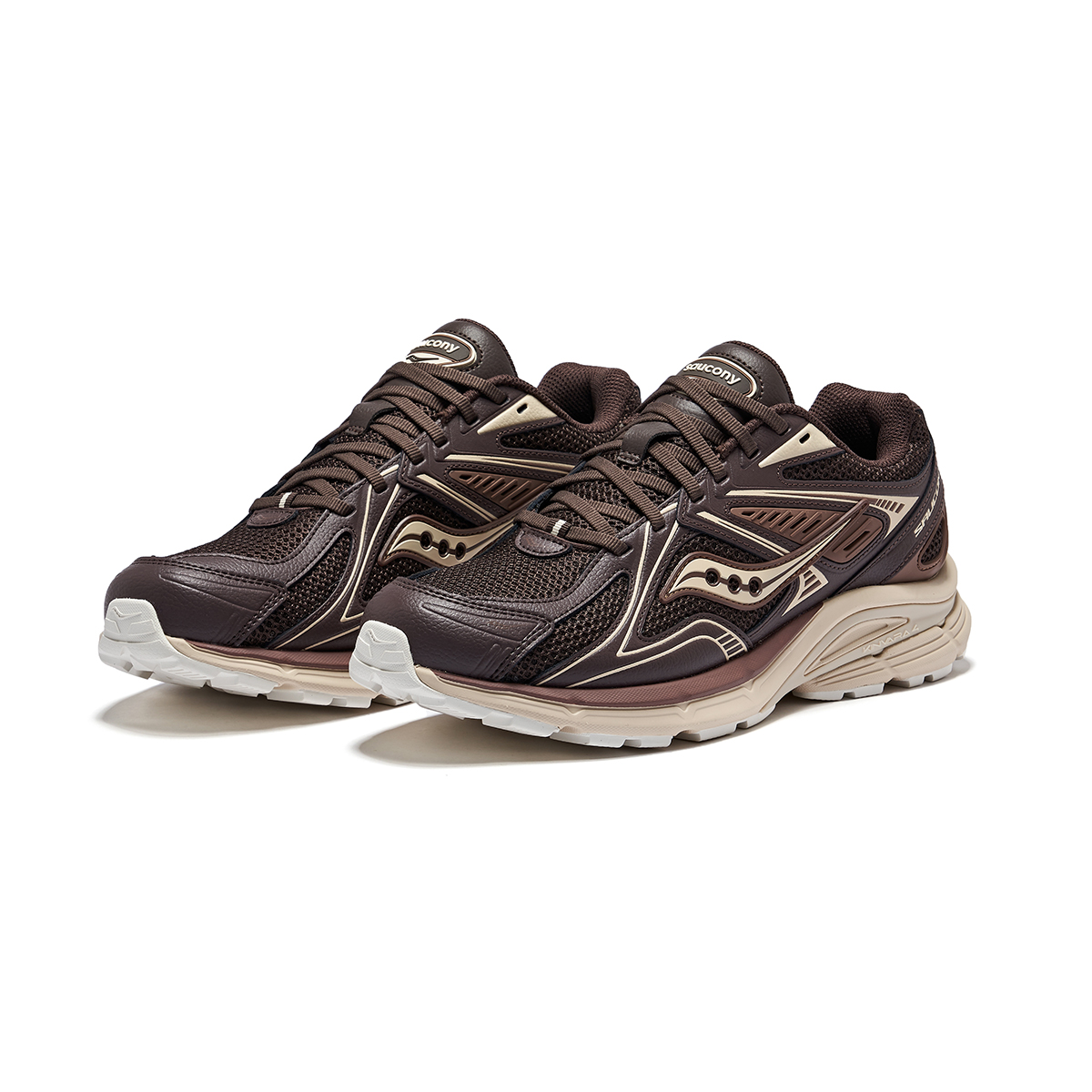 Saucony Kinvara Essence 4 Breathable Low top Casual Running Shoes Unisex Brown Beige
