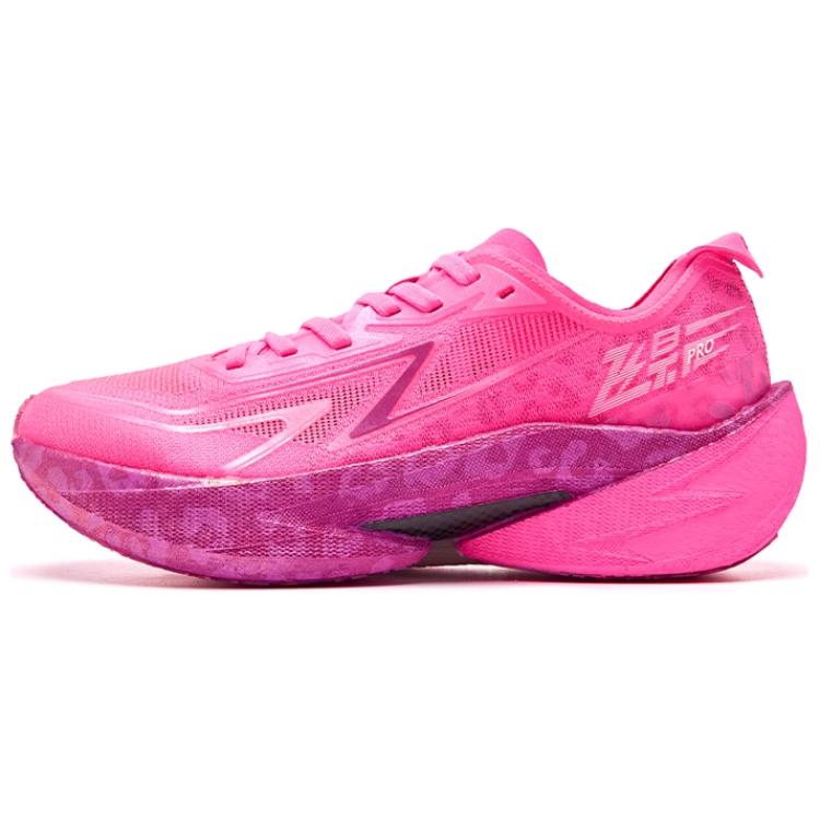 QIAODAN Slip Resistant Abrasion Resistant Support Low top Casual Running Shoes Women’s Pink White