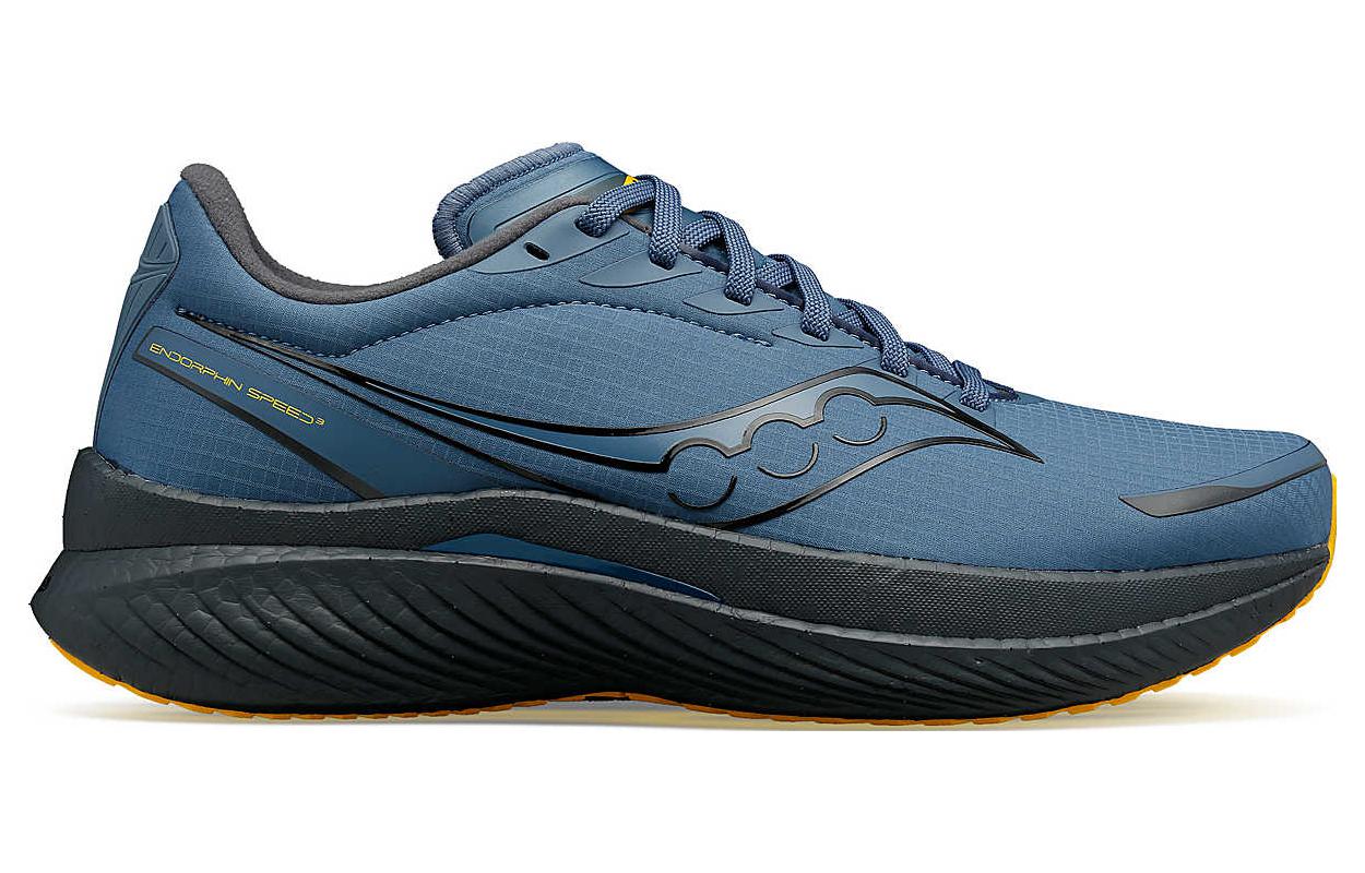 Saucony Endorphin Speed 3 Slip Resistant Abrasion Resistant Low top Running Shoes Men’s Blue