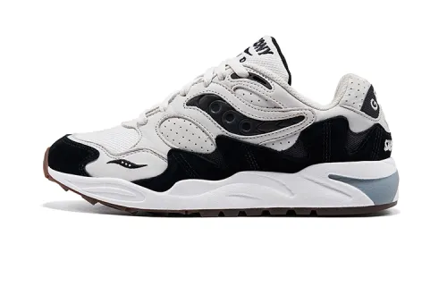 saucony Grid Shadow 2 Grey White Black