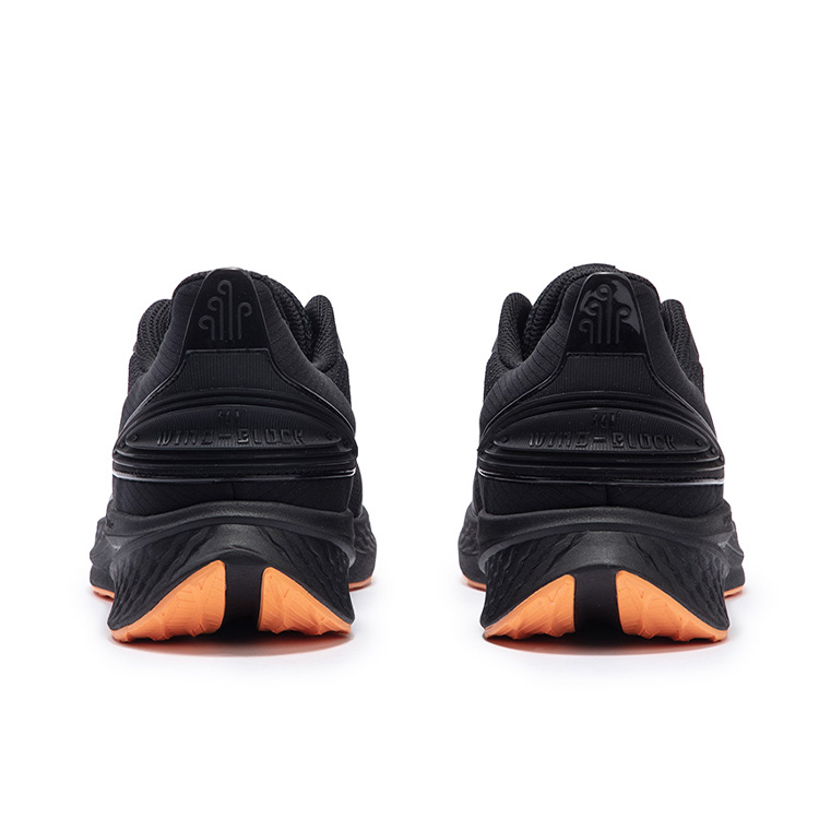 361° Sharp Sparkle Slip Resistant Abrasion Resistant Low top Running Shoes Men’s Black Orange