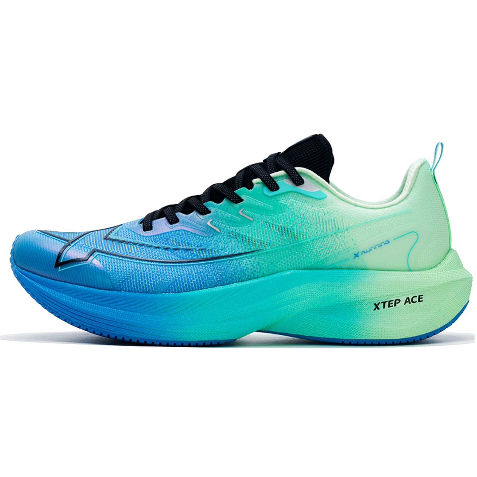 XTEP Cushioning Lightweight Low top Casual Training Running Shoes Men’s Blue Green