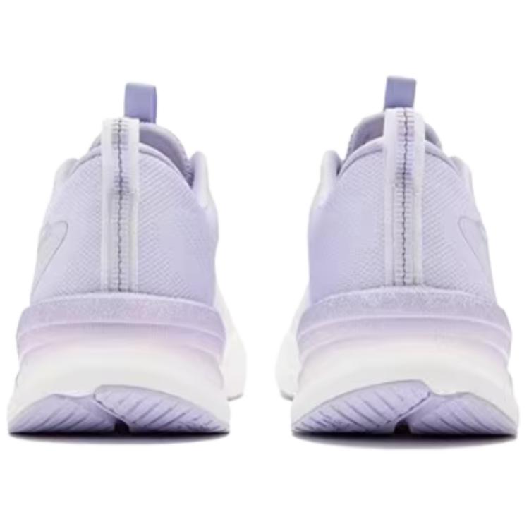 QIAODAN Swift Lite Cushioning Slip Resistant Low top Casual Running Shoes Women’s White Purple