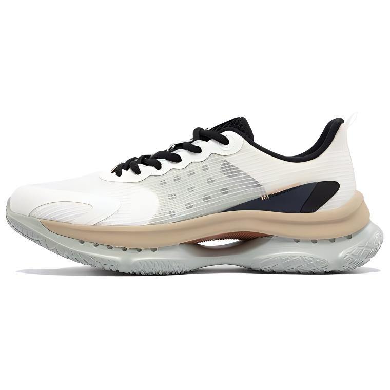 361° Breathable Low top Running Shoes Men’s White Light Green