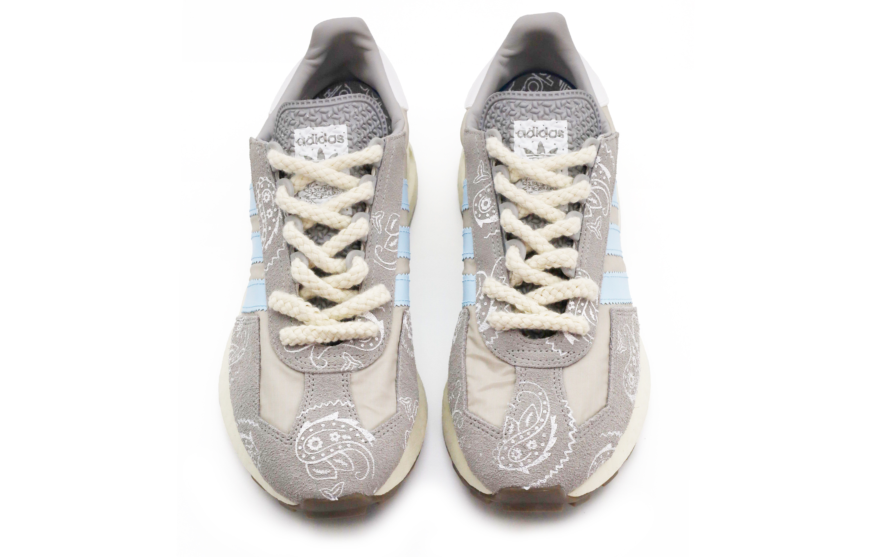 Adidas Originals Retropy E5 Cushioning Slip Resistant Abrasion Resistant Coverage Support Lightweight Low top