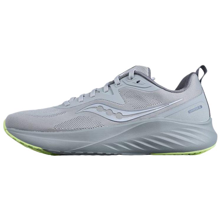 Saucony LANCER 3 Slip Resistant Abrasion Resistant Slip Resistant Abrasion Resistant Low top Running Shoes Men’s Gray