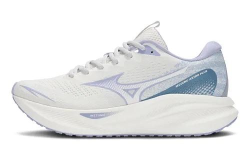 Mizuno Running Shoes Women's Low Top Cotton White/Light Purple