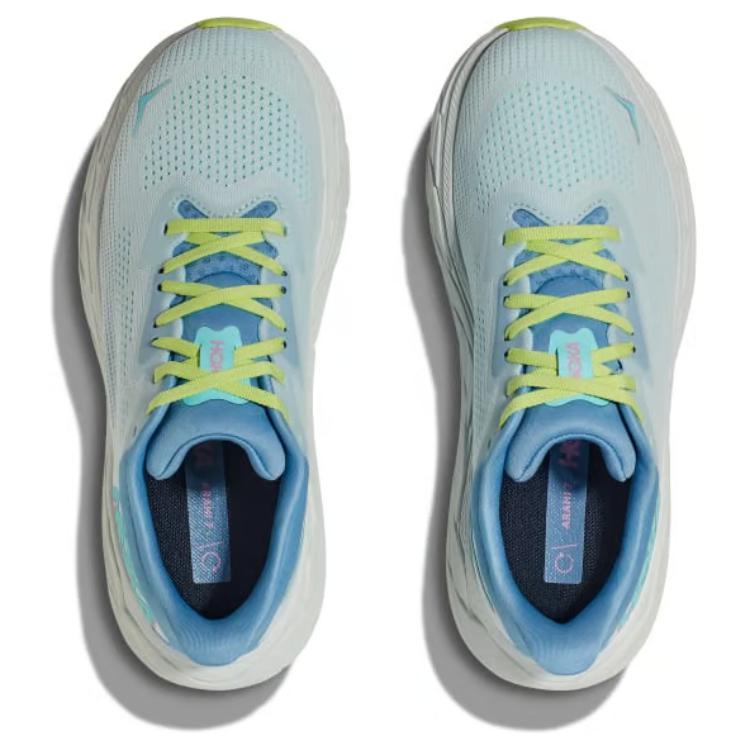 HOKA ONE ONE Arahi 7 Cushioning, Wear Resistant Low top Trail Running Casual Running Shoes Women’s White Blue