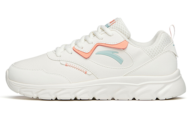 Anta Running Collection Versatile Low top Casual Sprint Running Shoes Women’s White Pink