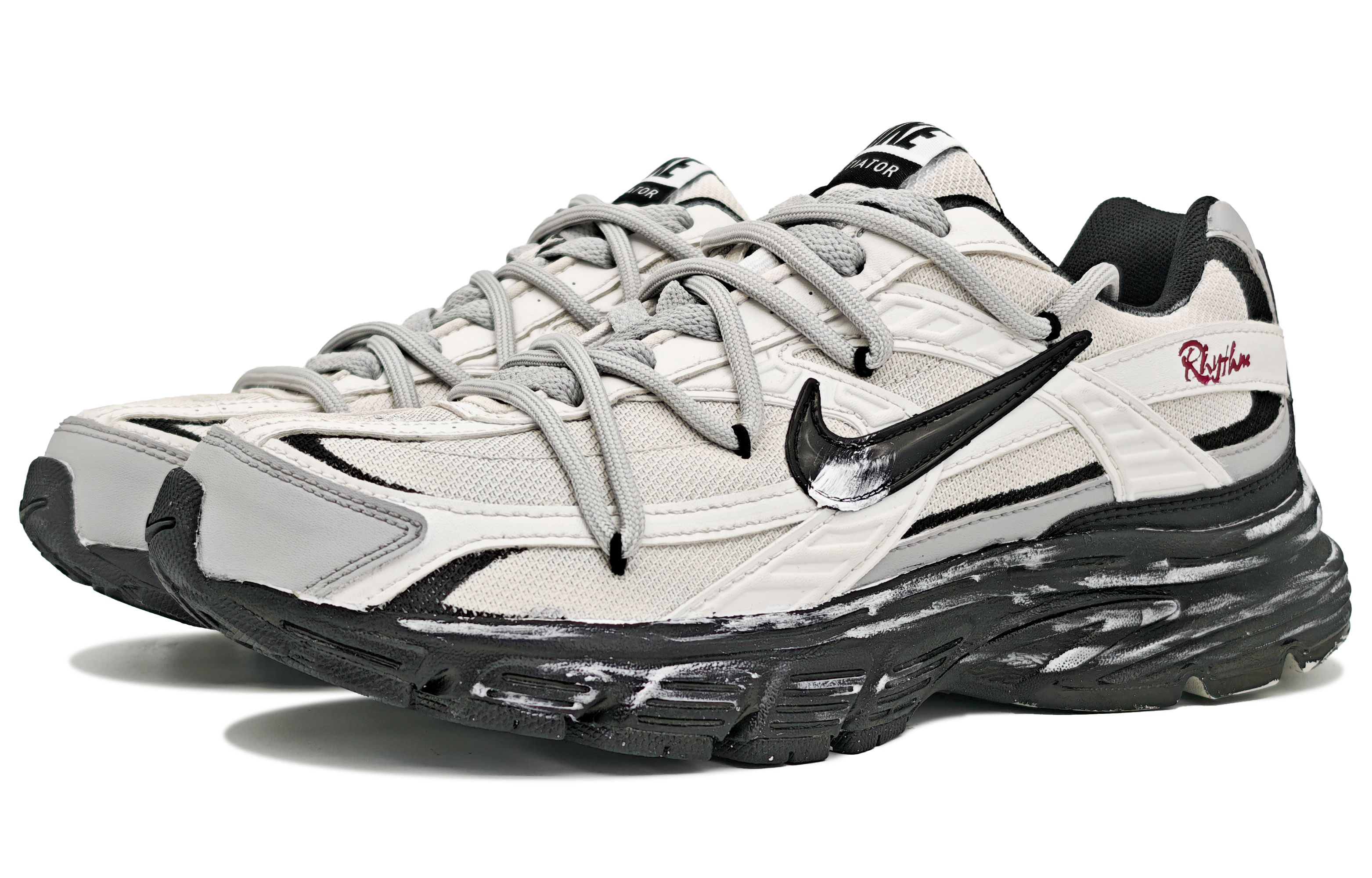 Nike Initiator Cow Split Leather Abrasion Resistant Lightweight Wear resistant And Lightweight Low top