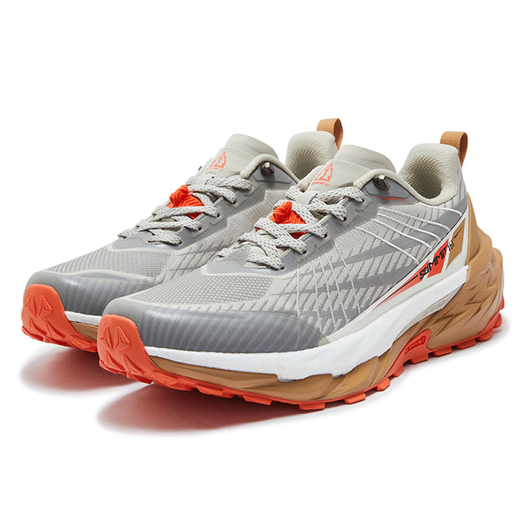 361° Yushan Pro Low top Casual Running Shoes Men’s Zinc Iron Gray