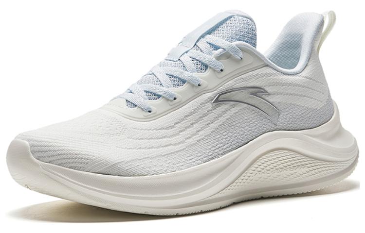 Anta Slip Resistant Abrasion Resistant Low top Casual Running Shoes Women’s Ivory White Light Mist Gray