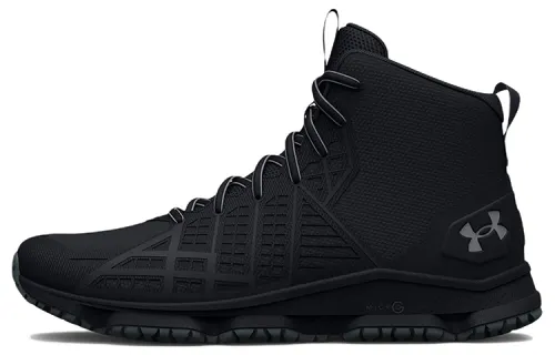 Under Armour Micro G Strikefast Mid 'Black Pitch Grey'
