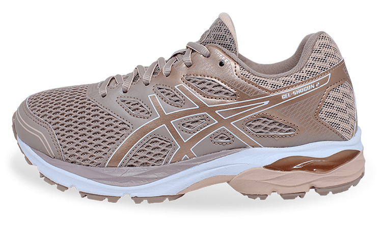 ASICS Gel Shogun 2 Running Shoes Women's Low Top Rose Gold