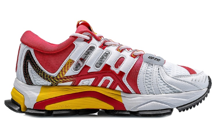 Li Ning Running Shoes Unisex Low Top White/Red