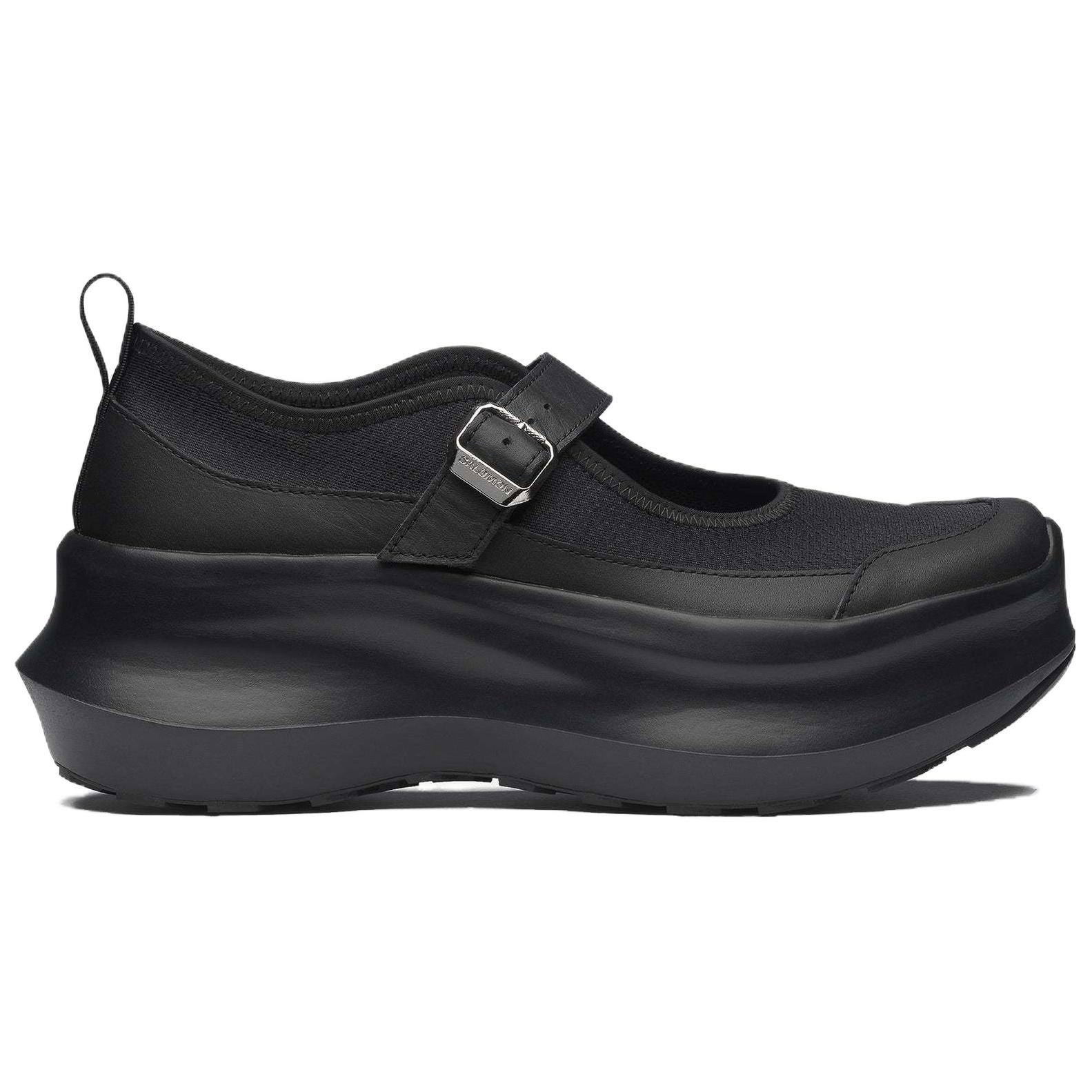 Женские туфли Comme des Garcons x SALOMON Mary Jane (черные) — Чёрный — фото 2