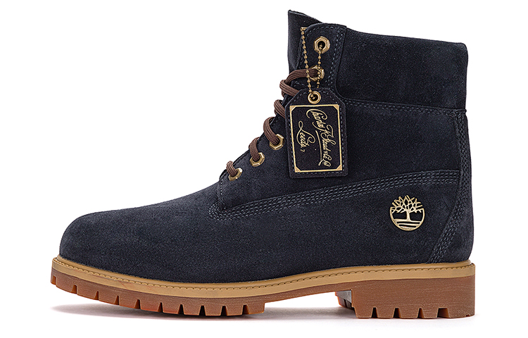 Мужские ботинки Timberland (темно-синие)