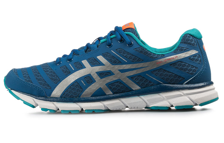 ASICS Gel Zaraca 2 Running Shoes Men's Low Top Blue/Silver