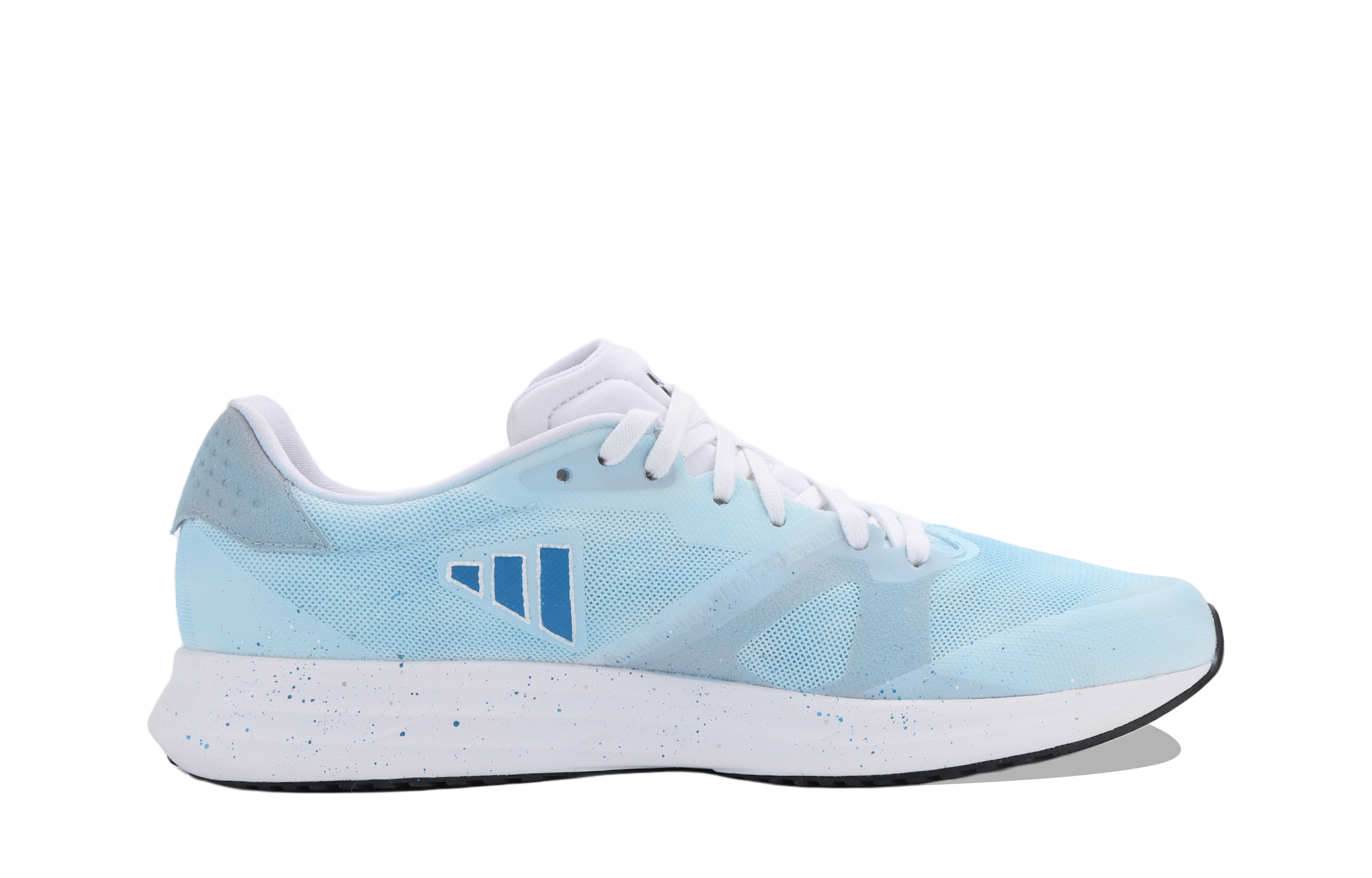 Adidas Adizero RC 4 Cushioning Slip Resistant Low top Running Shoes Unisex White Blue