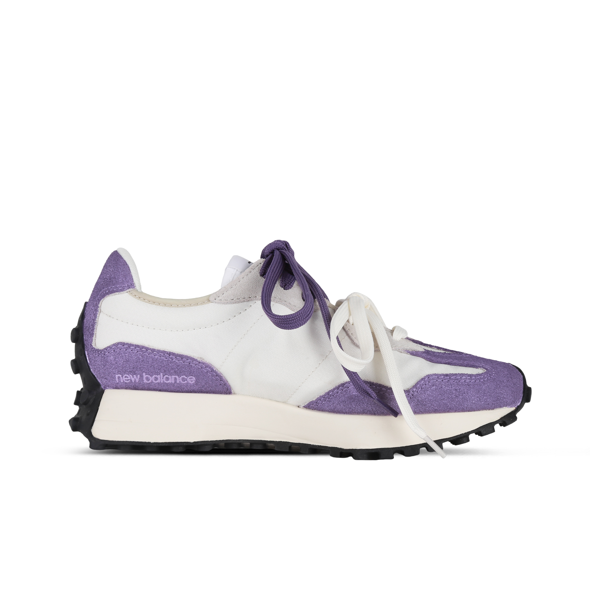 New Balance NB 327 Textile, Synthetic Leather, Split Cow Leather Cushioning Abrasion Resistant Coverage Low top