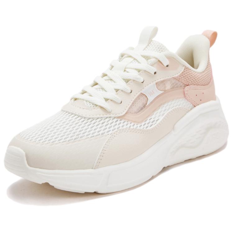 361° Slip Resistant And Breathable Low top Casual Training Running Shoes Women’s Pink White